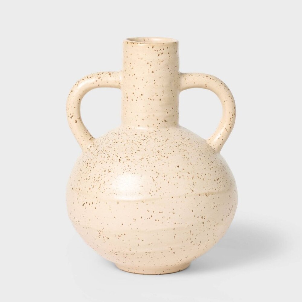 Large‎ Matte Ceramic Speckle Glaze Vase - Threshold Studio McGee, Target 2024